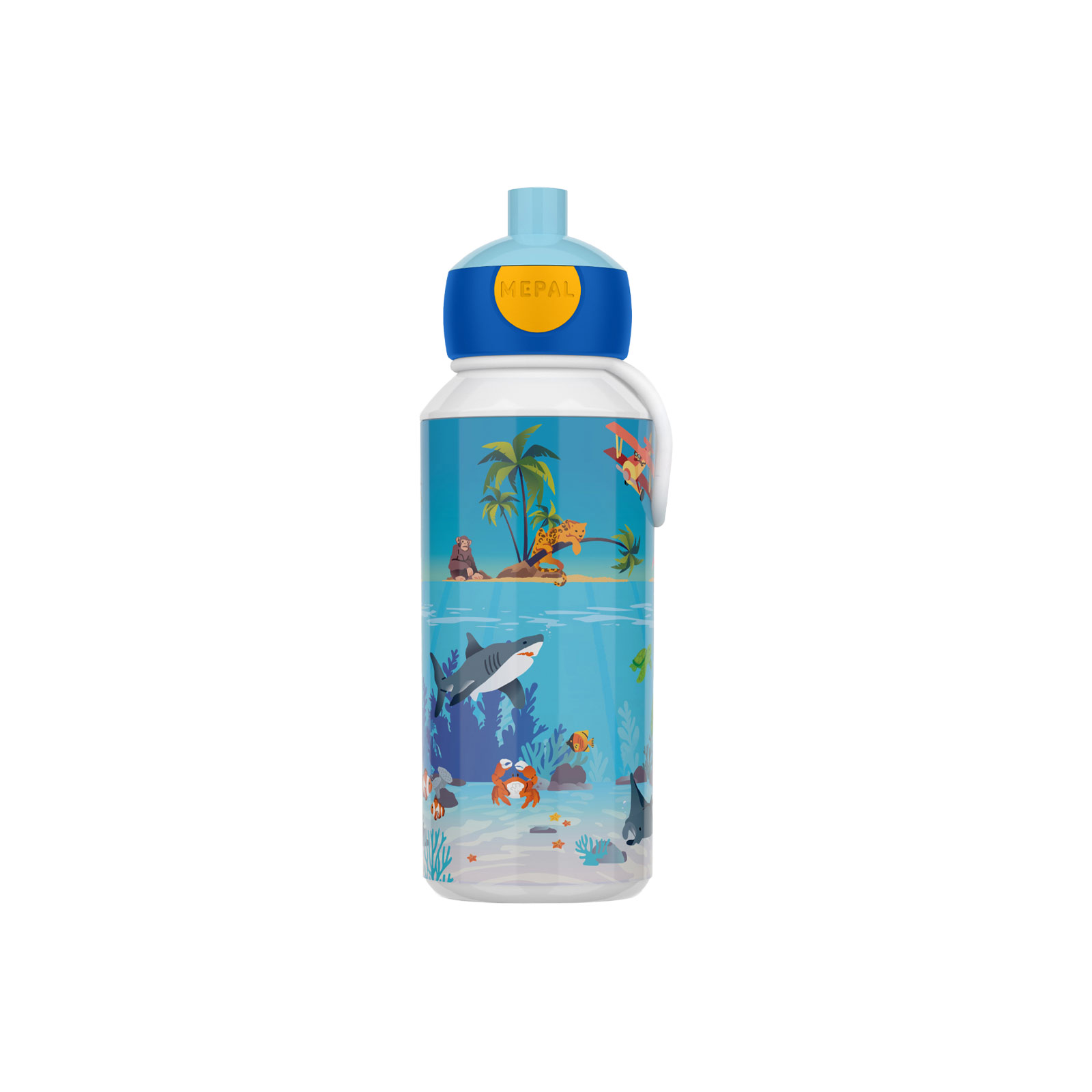 Mepal CAMPUS Trinkflasche Pop-Up 400 ml Tropical Ocean (2025)