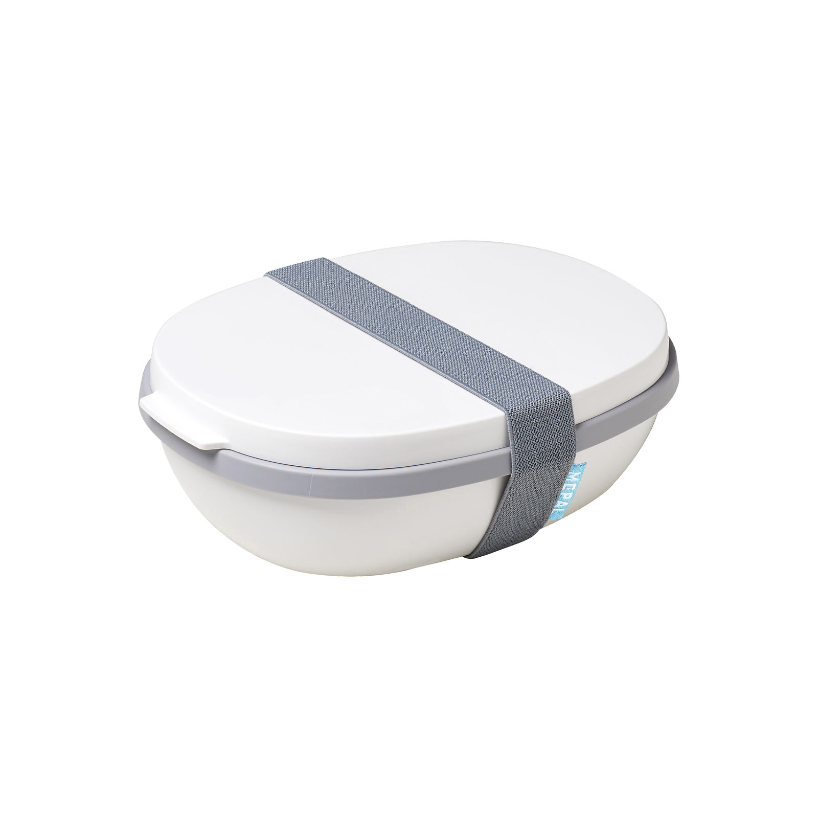 Mepal ELLIPSE Lunchbox Duo mit Besteck Weiß