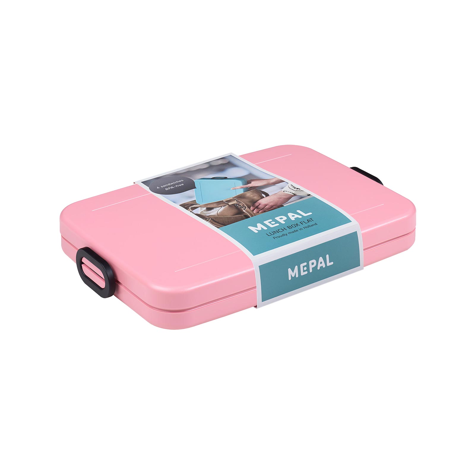 Mepal Lunchbox TAB Flat Nordic Pink - A 
