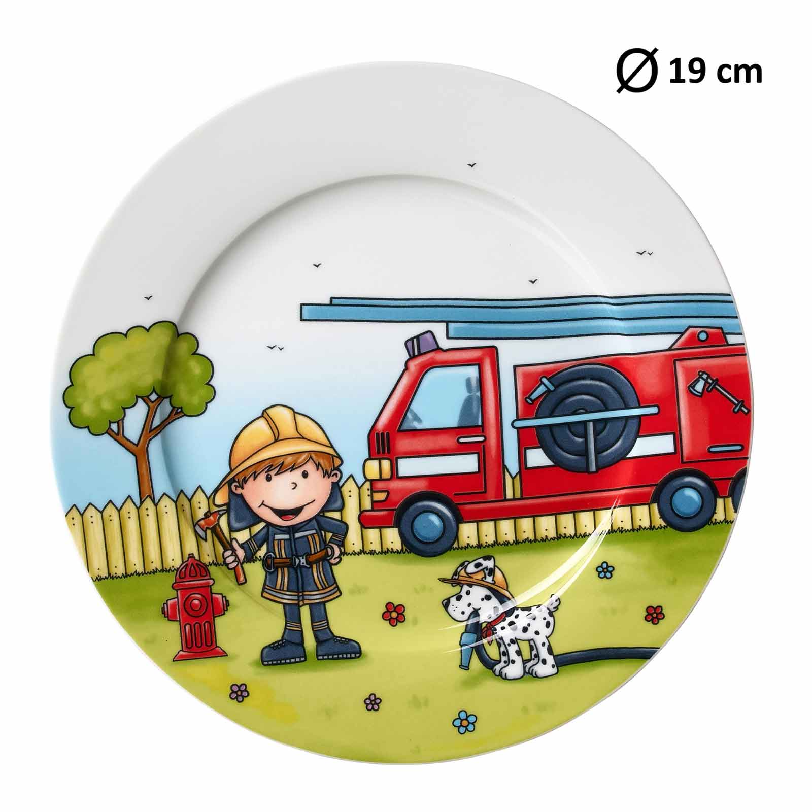 Ritzenhoff & Breker FEUERWEHRMANN BERNIE Kindergeschirr Set 3-teilig