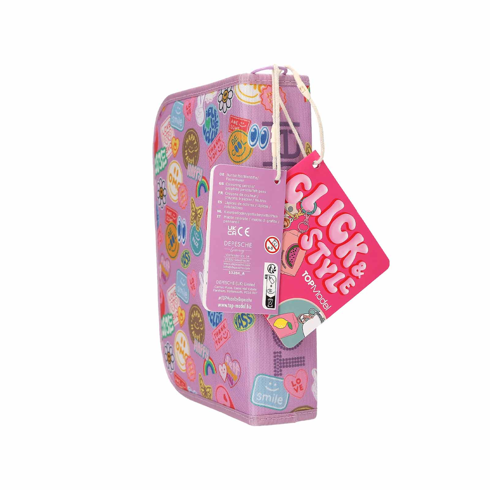 TOPModel Deluxe Federtasche GIRL POWER inkl. Stifte