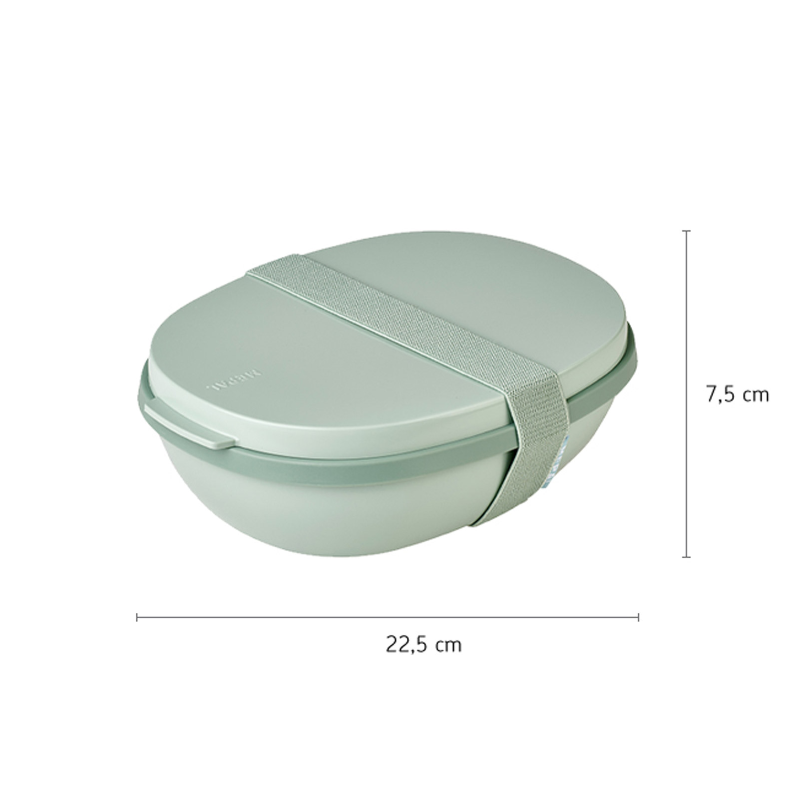 Mepal ELLIPSE Lunchbox Duo Nordic Blue New - A 
