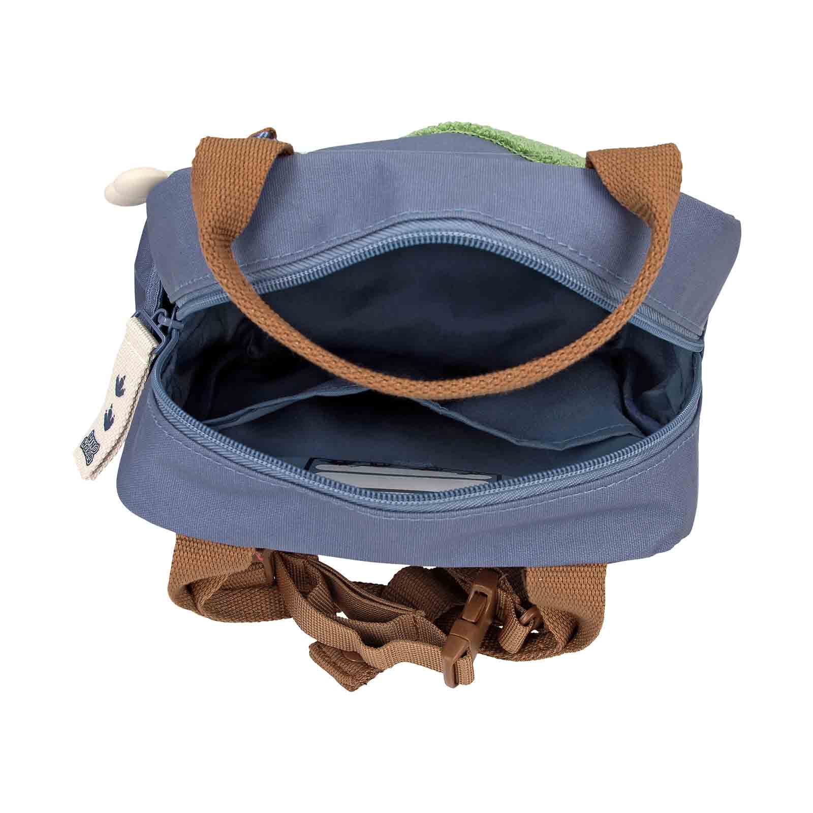 Dino World Rucksack Dino Mini 23 x 20 cm blau