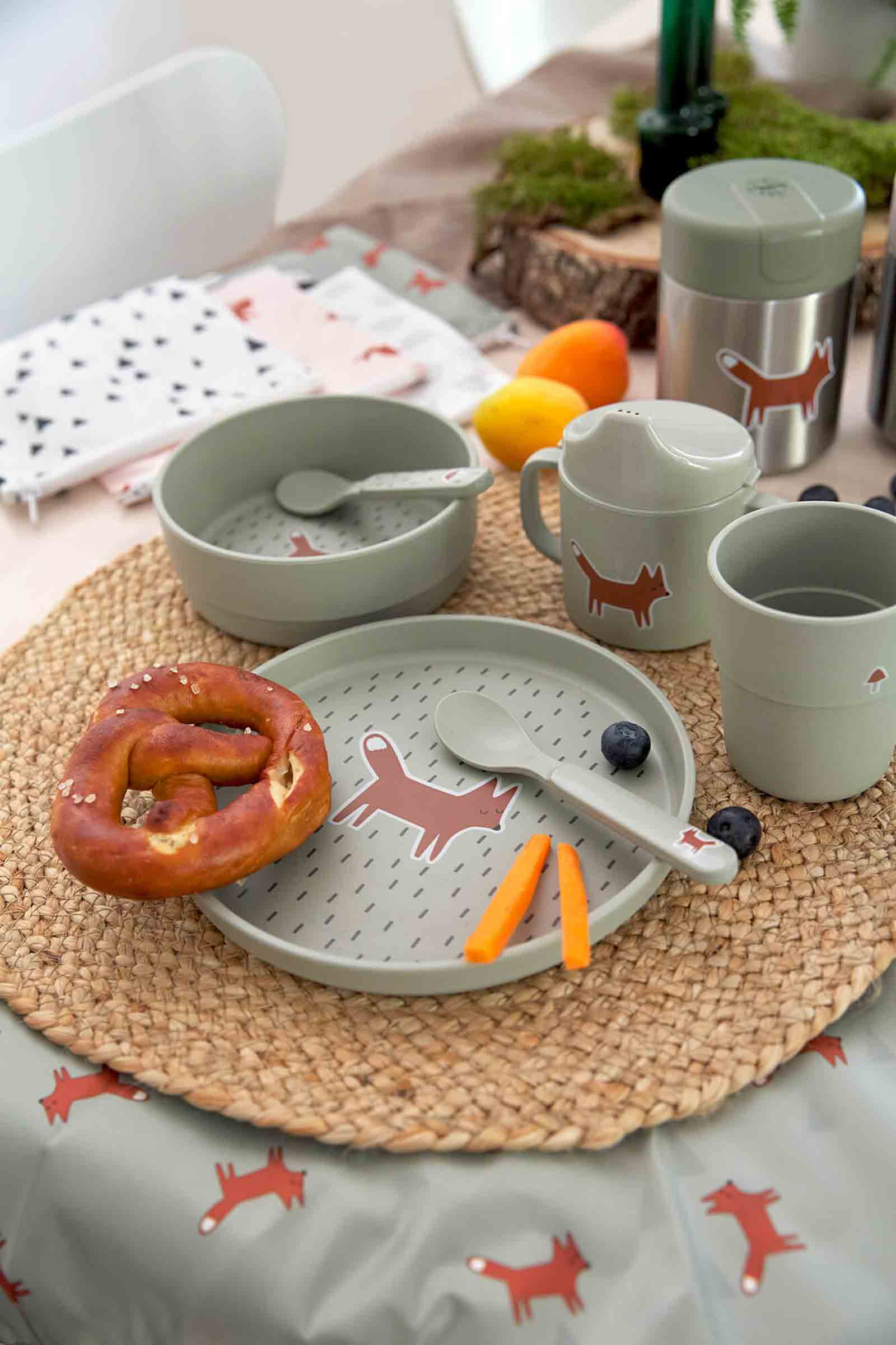 Lässig Geschirr-Set 4-tlg. Little Forest Fox - A 