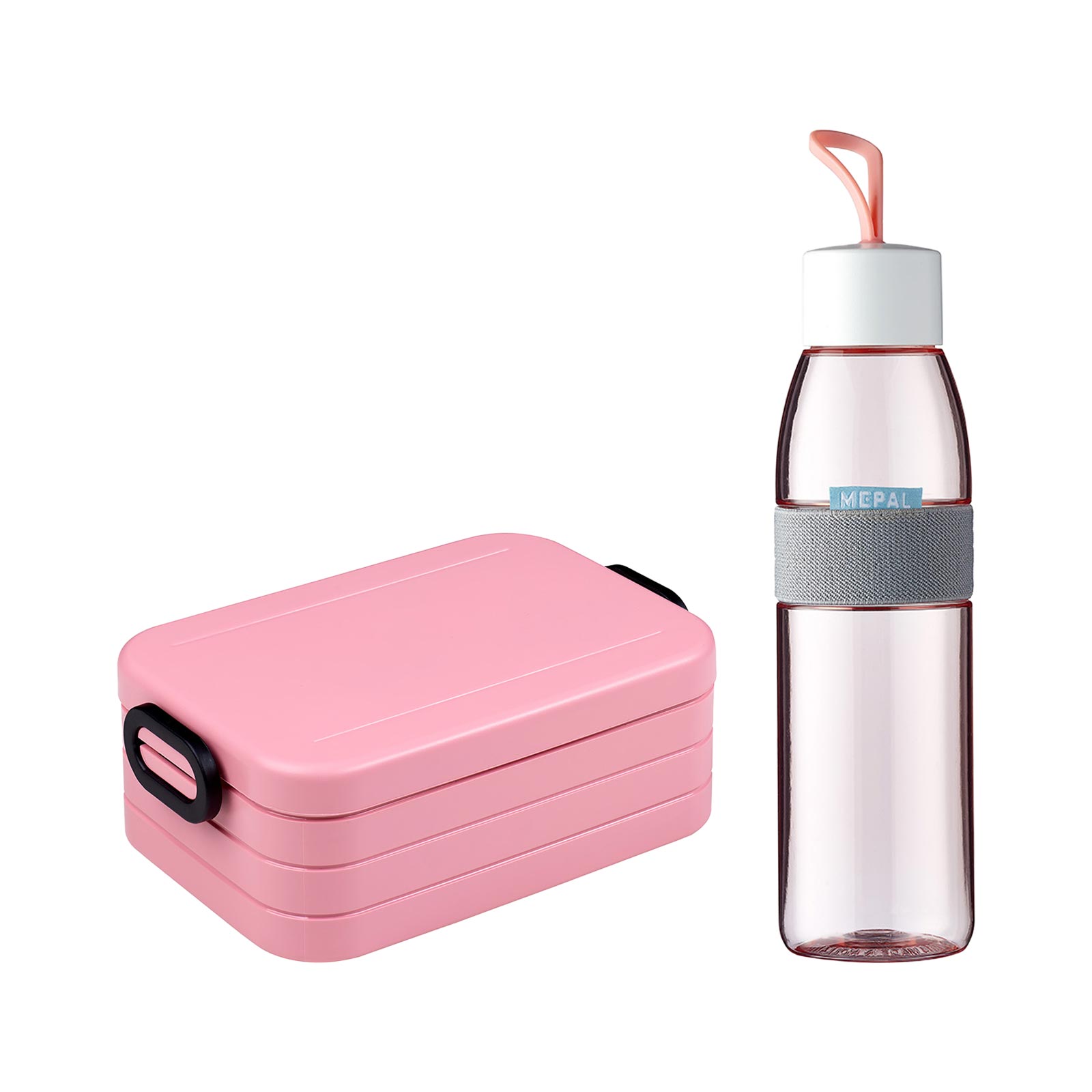 Mepal Ellipse + TAB Lunchset Small Nordic Pink - A 