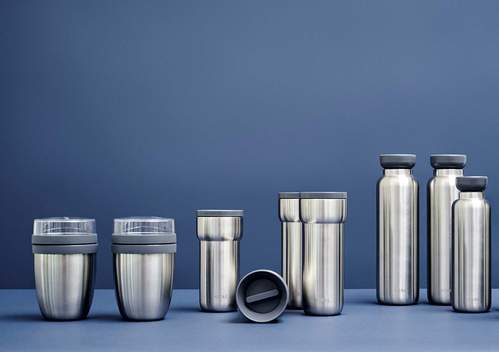 Mepal ELLIPSE Thermo-Lunchpot 500 + 200 ml Edelstahl - A 