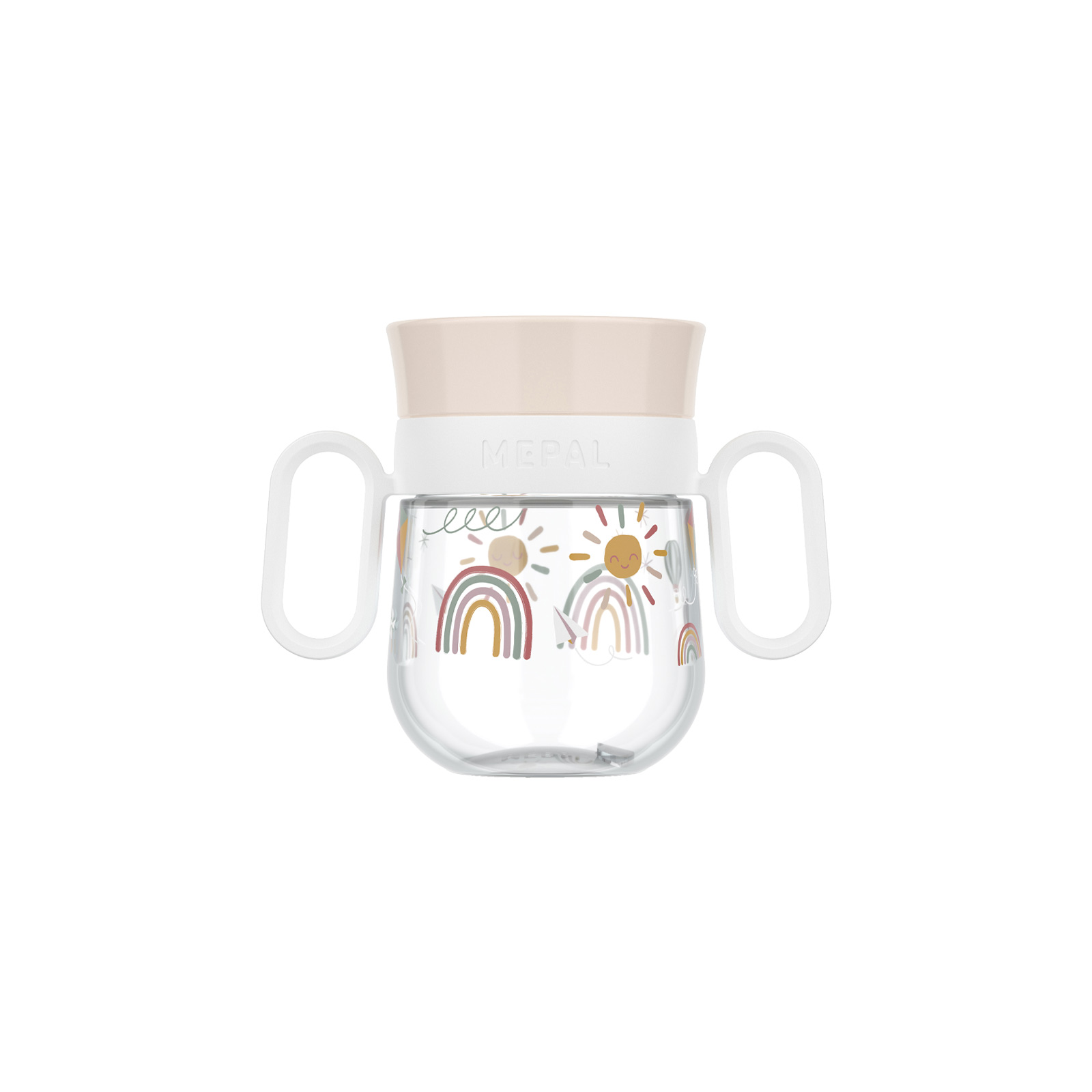 Mepal MIO 360° Trinklernbecher 200 ml Sunshine & Rainbow (2025)