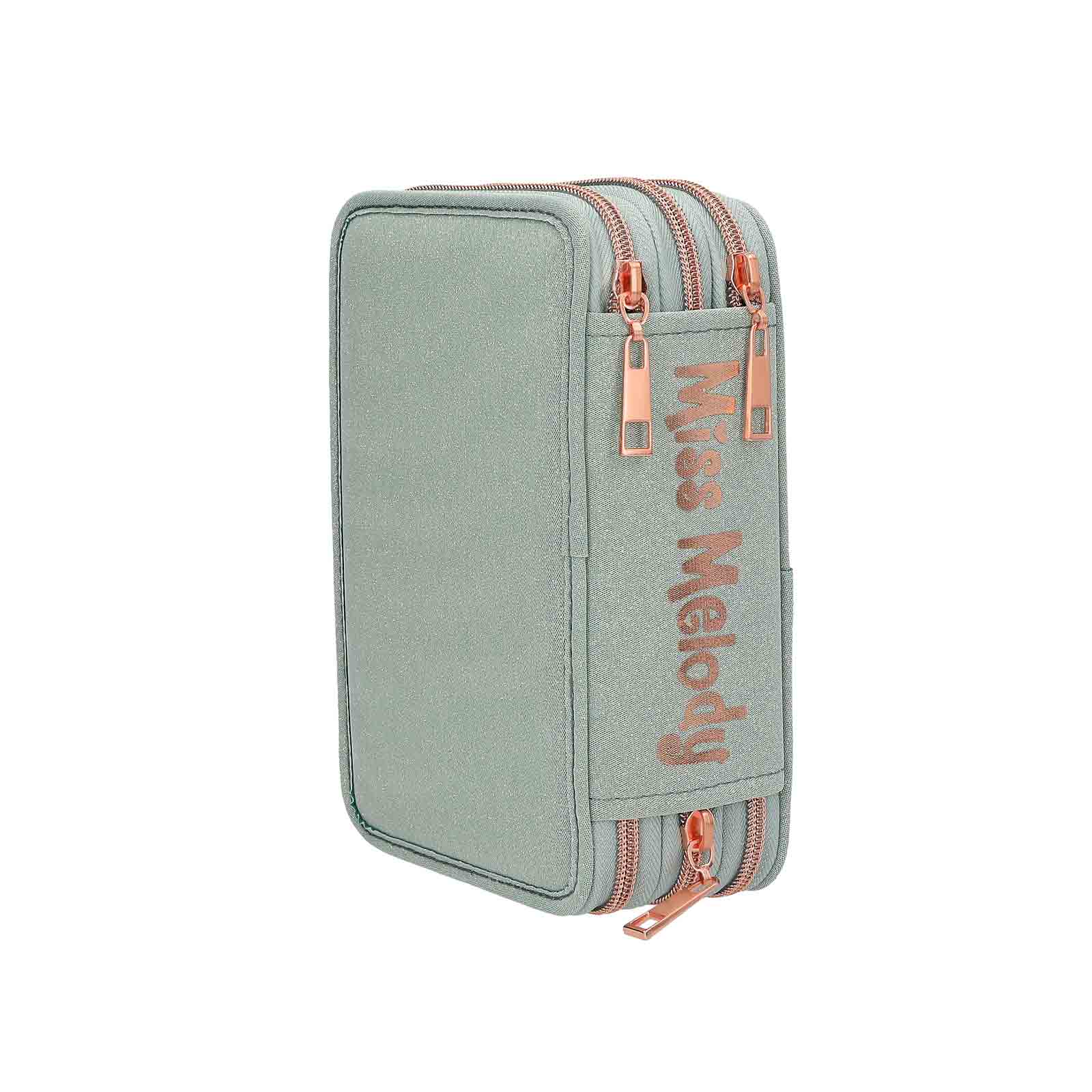 Miss Melody 3-Fach Federtasche ROMANTIC FIELDS inkl. Stifte