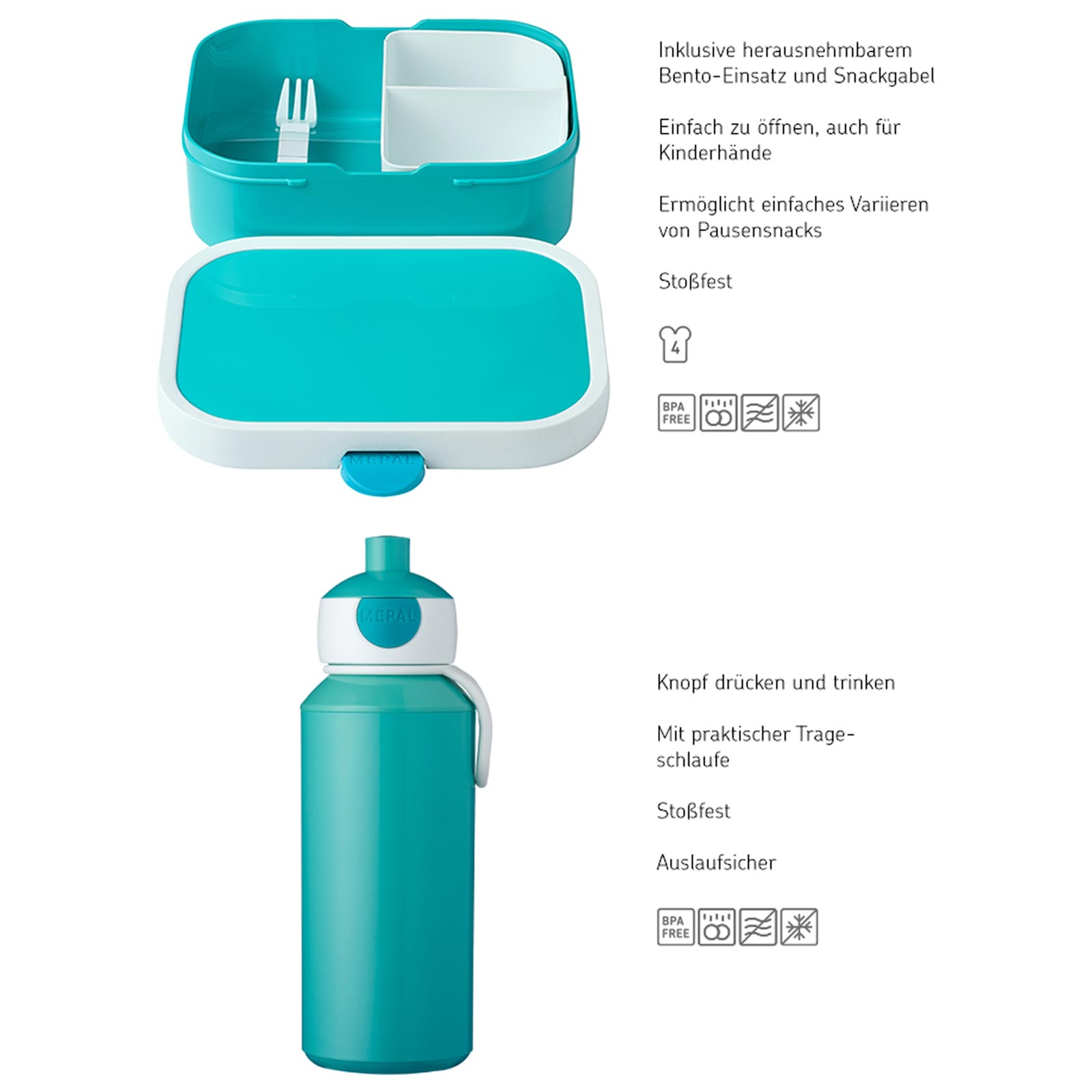 Mepal CAMPUS Lunchset Stitch 2-teilig