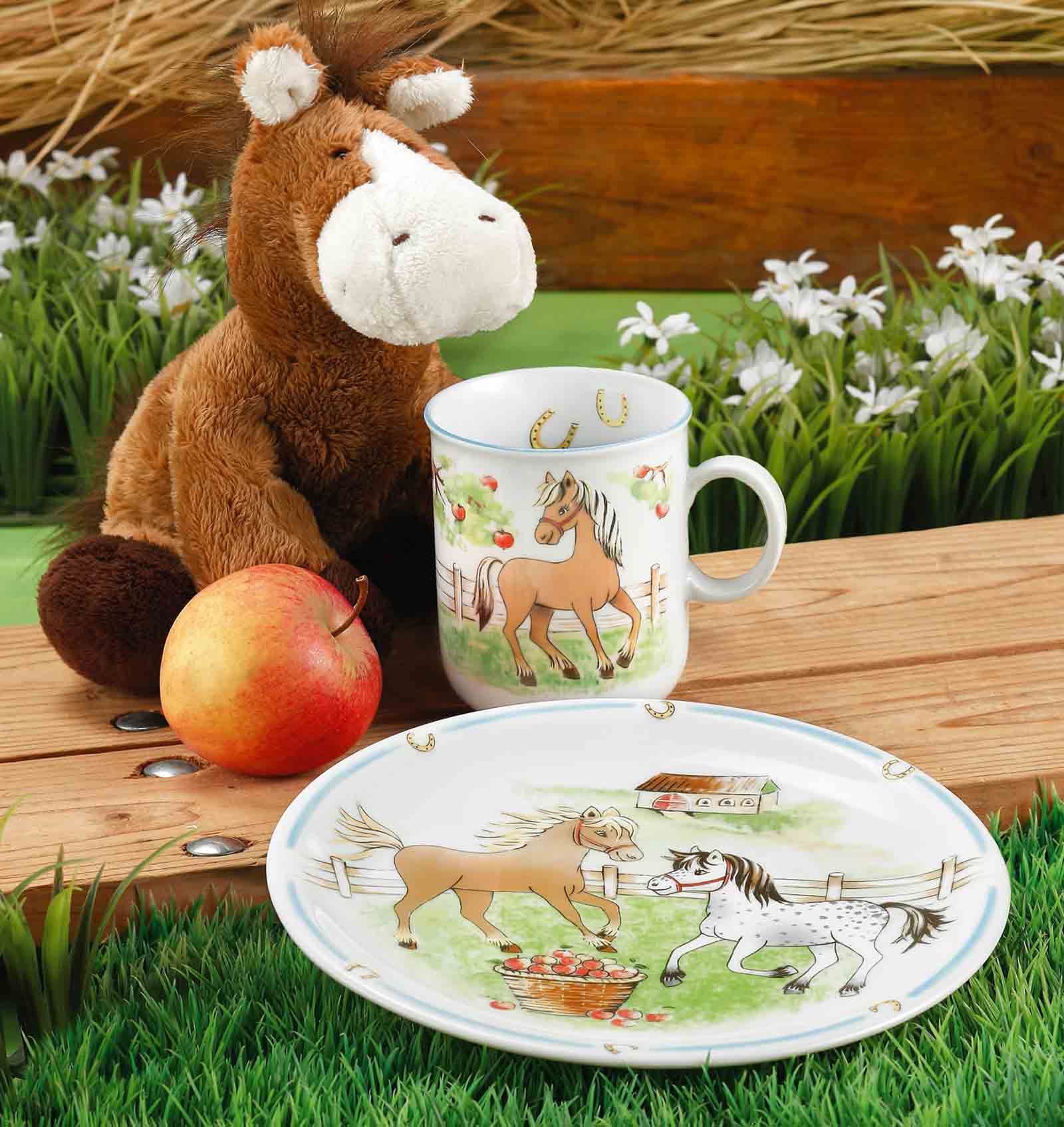 Seltmann Weiden Compact Kindergeschirr Set 3-teilig - Mein Pony