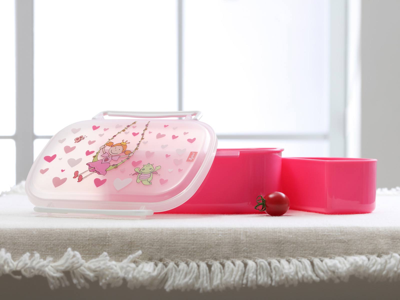 Sigikid Kinder Lunchbox Pinky Queeny Herz - A 