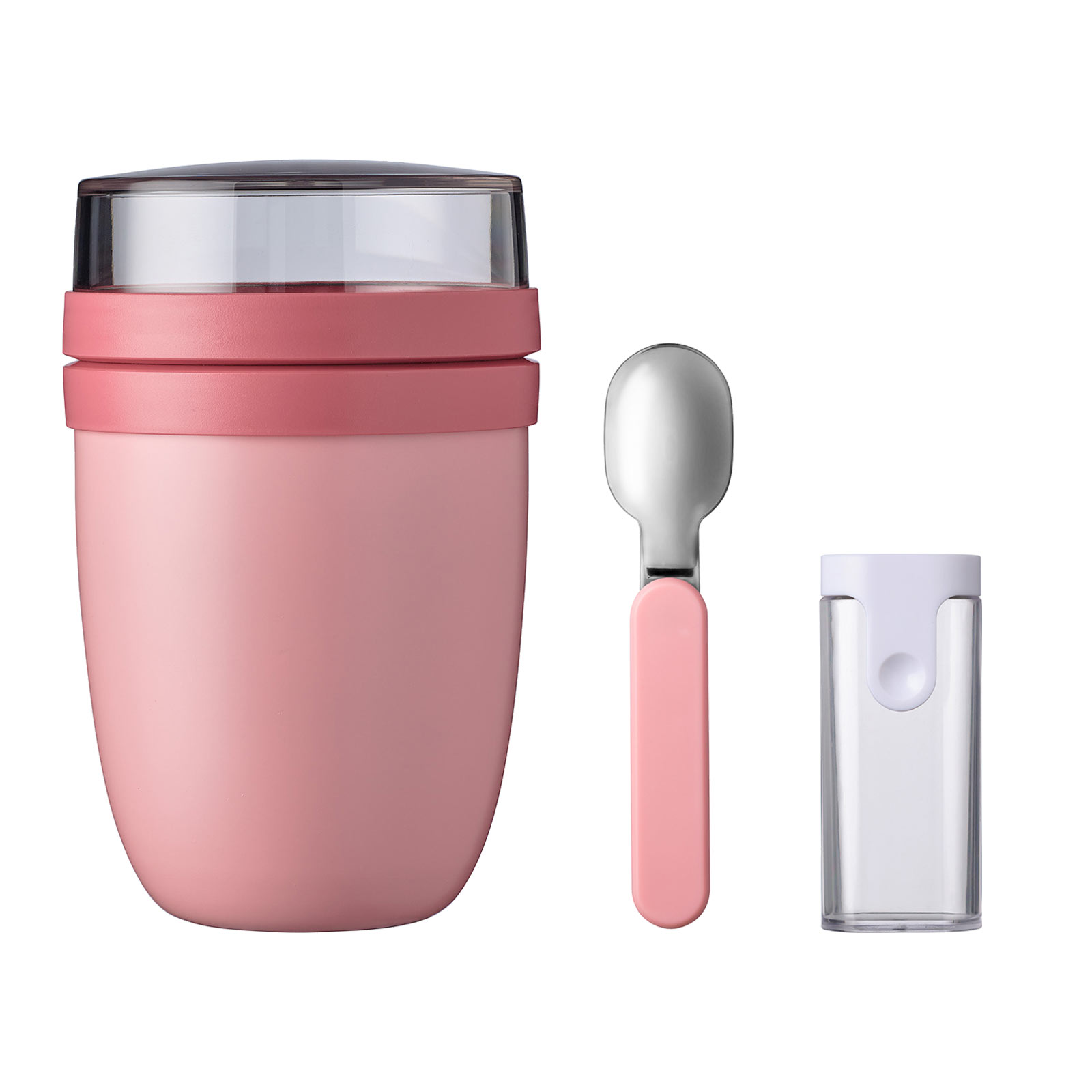Mepal ELLIPSE Thermo-Lunchpot + Faltbarer Löffel Nordic Pink