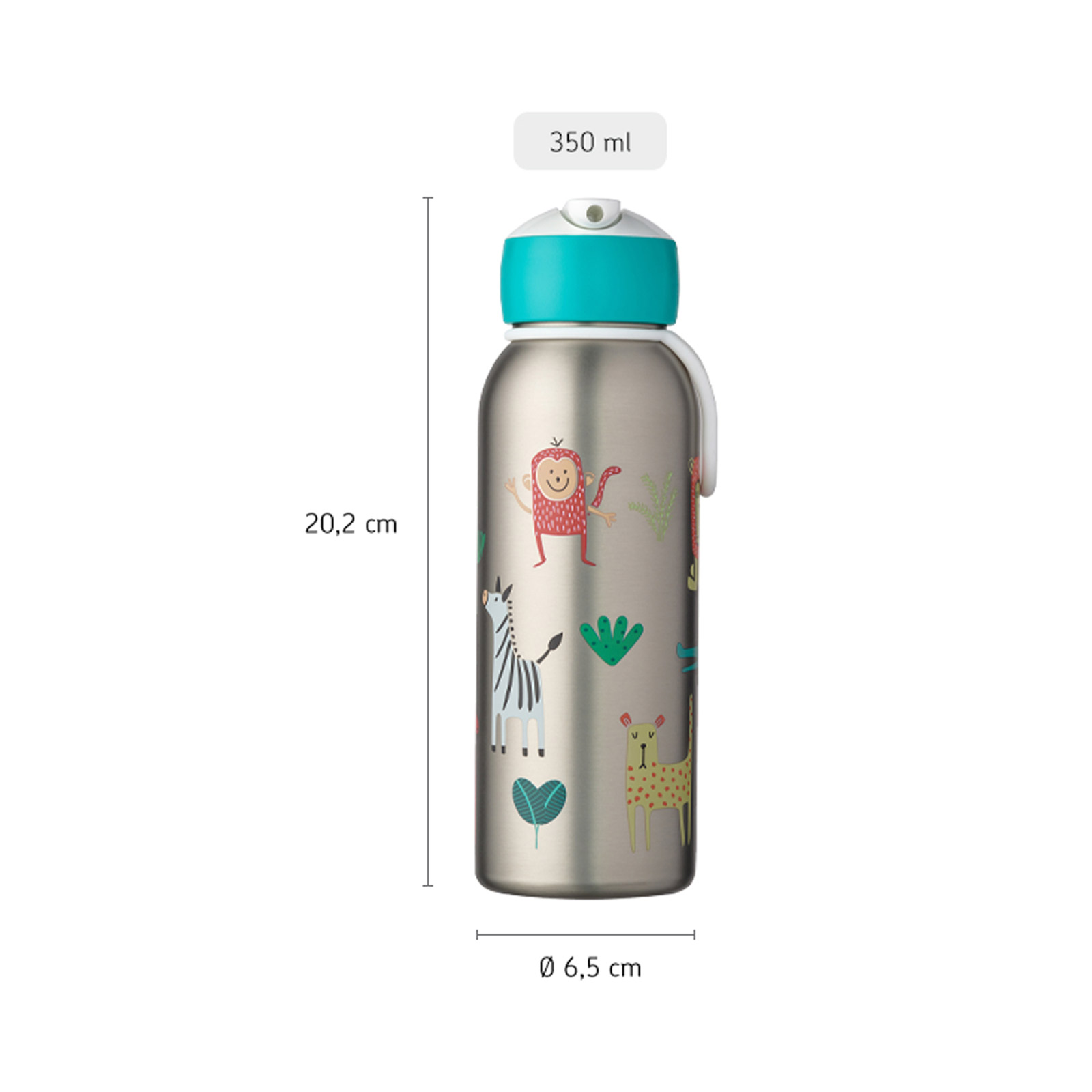 Mepal CAMPUS Thermoflasche Flip-Up 350 ml Unicorn Glow (2025)