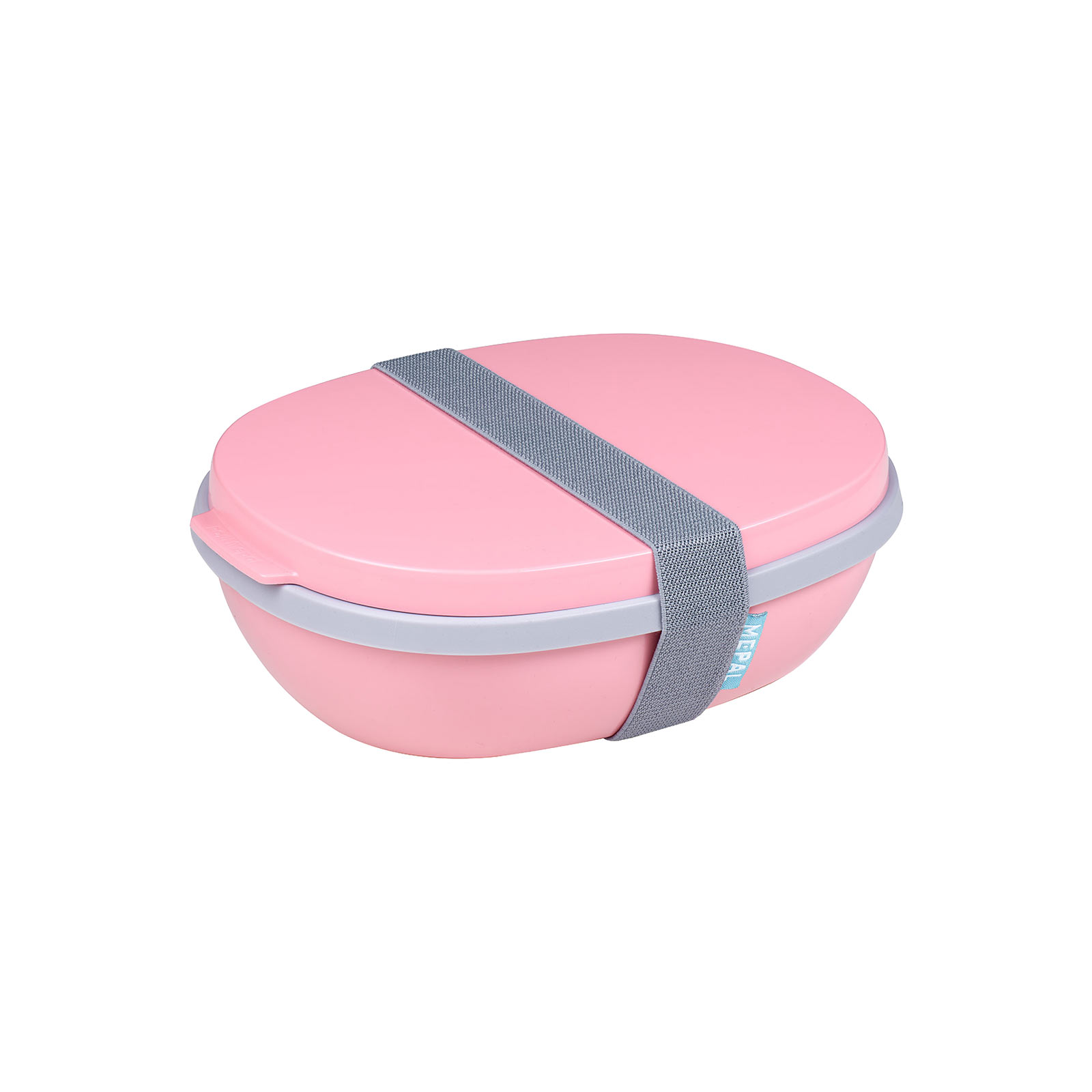 Mepal ELLIPSE Lunchbox Duo mit Besteck Nordic Pink - A