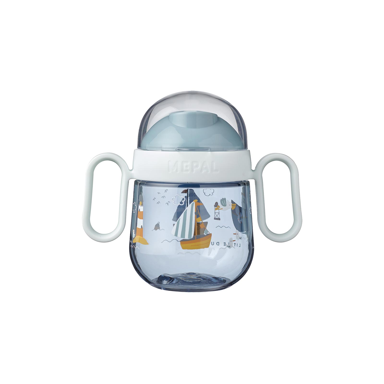 Mepal MIO Antitropf-Trinklernbecher Sailors Bay 200 ml - A 