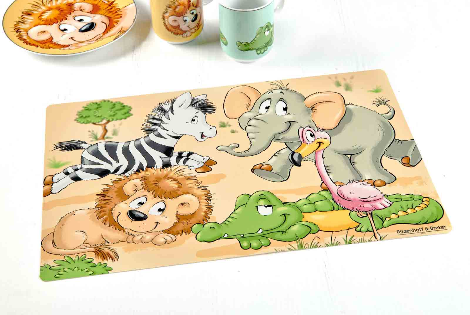 Ritzenhoff & Breker HAPPY ZOO Tischset Tiermotive