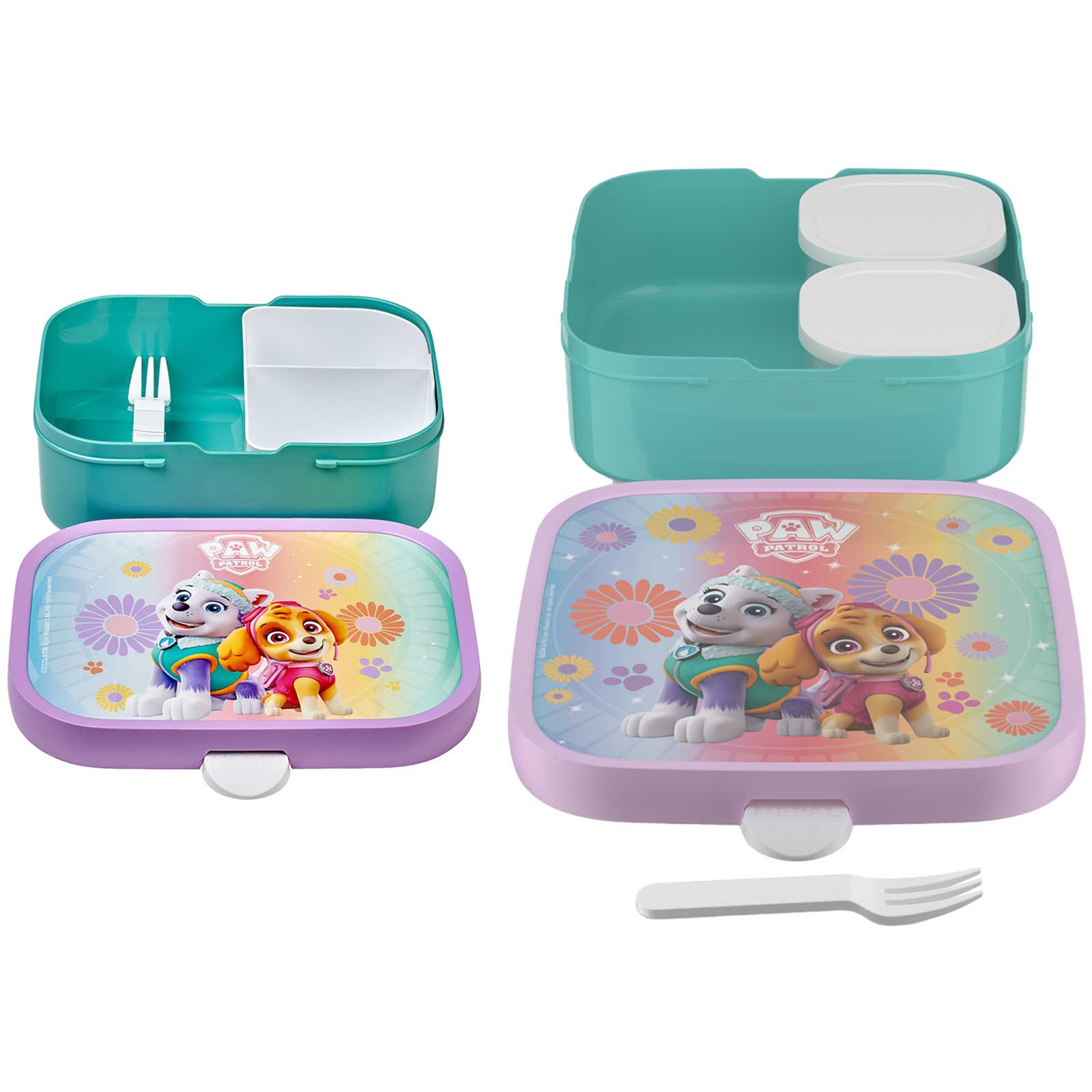 Mepal CAMPUS Brotdosen-Set mit Gabel Paw Patrol Girls (2025)