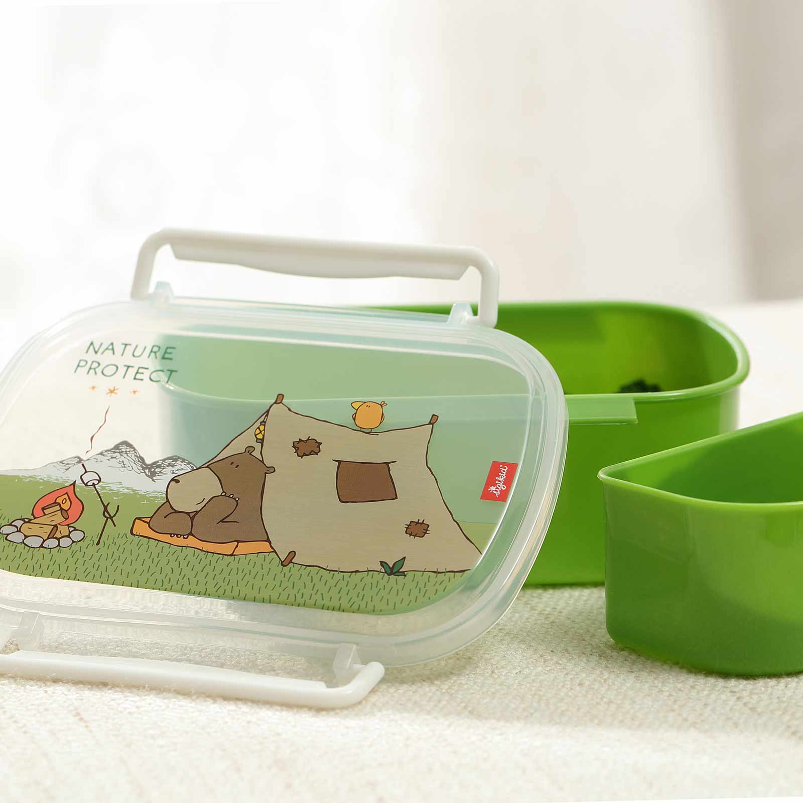 Sigikid Kinder Lunchbox Forest Grizzly - A 
