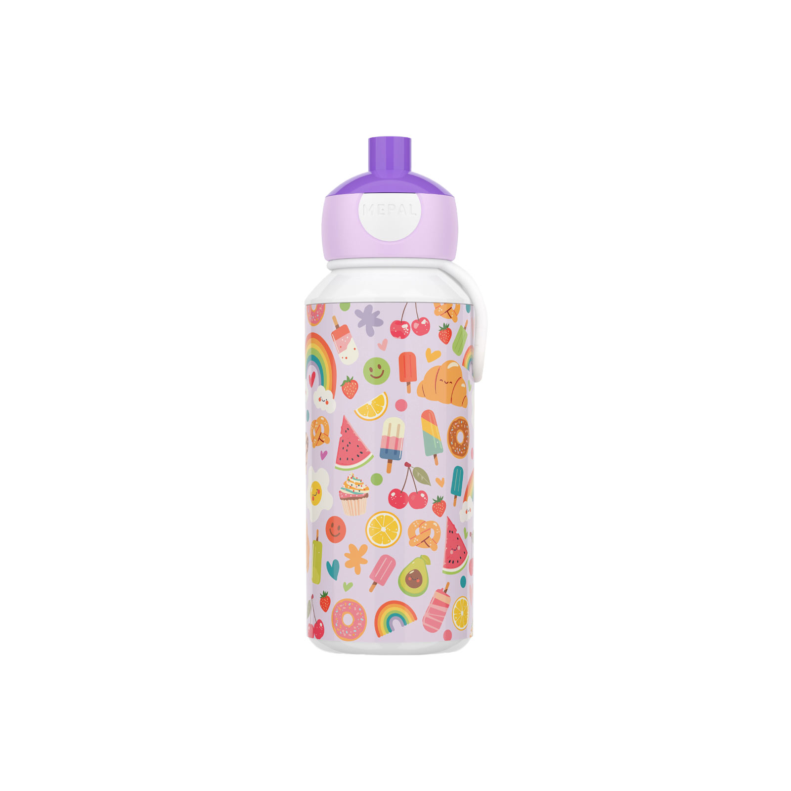 Mepal CAMPUS Trinkflasche Pop-Up 400 ml Food Fest (2025)